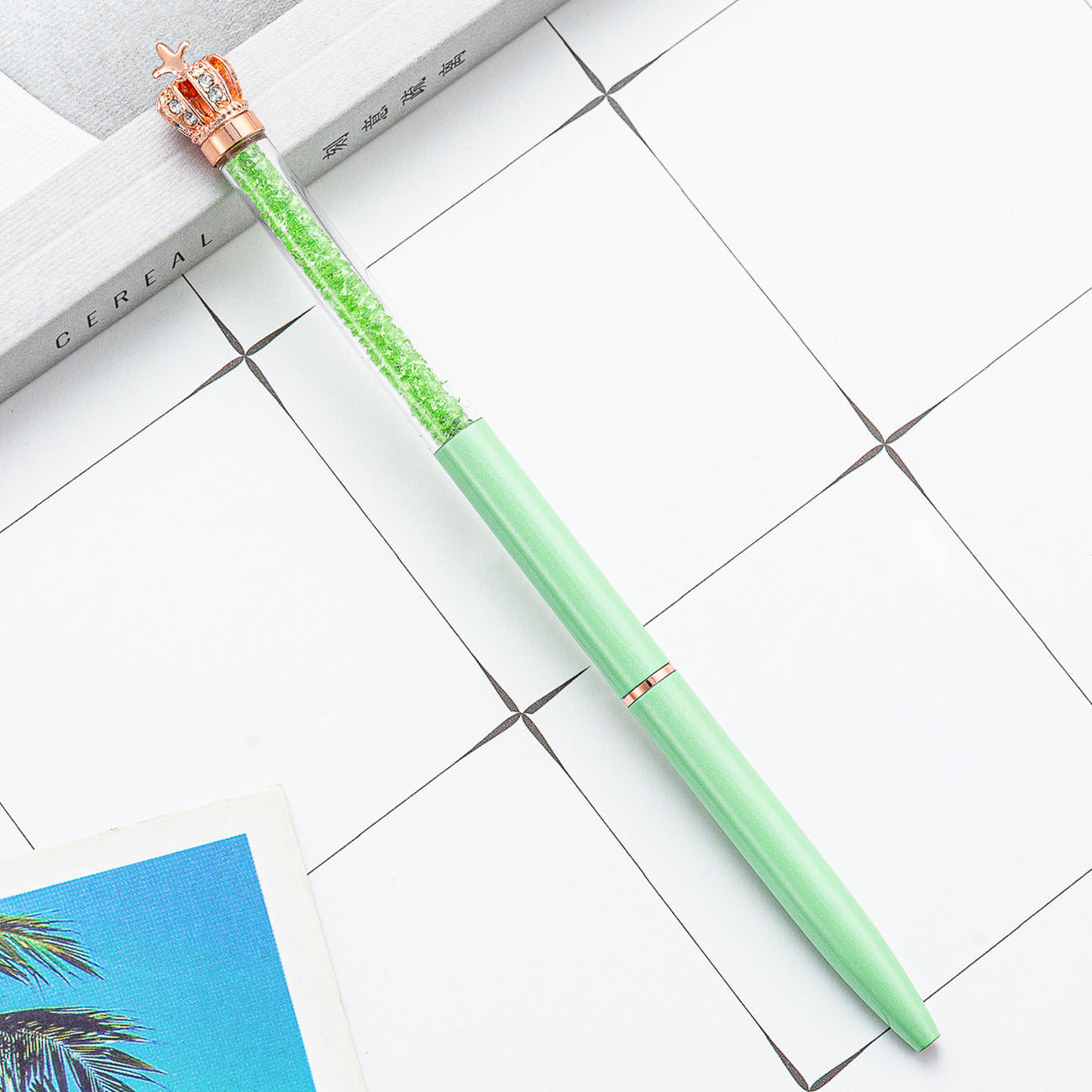 bolígrafo de caramelo de metal de metal al por mayor